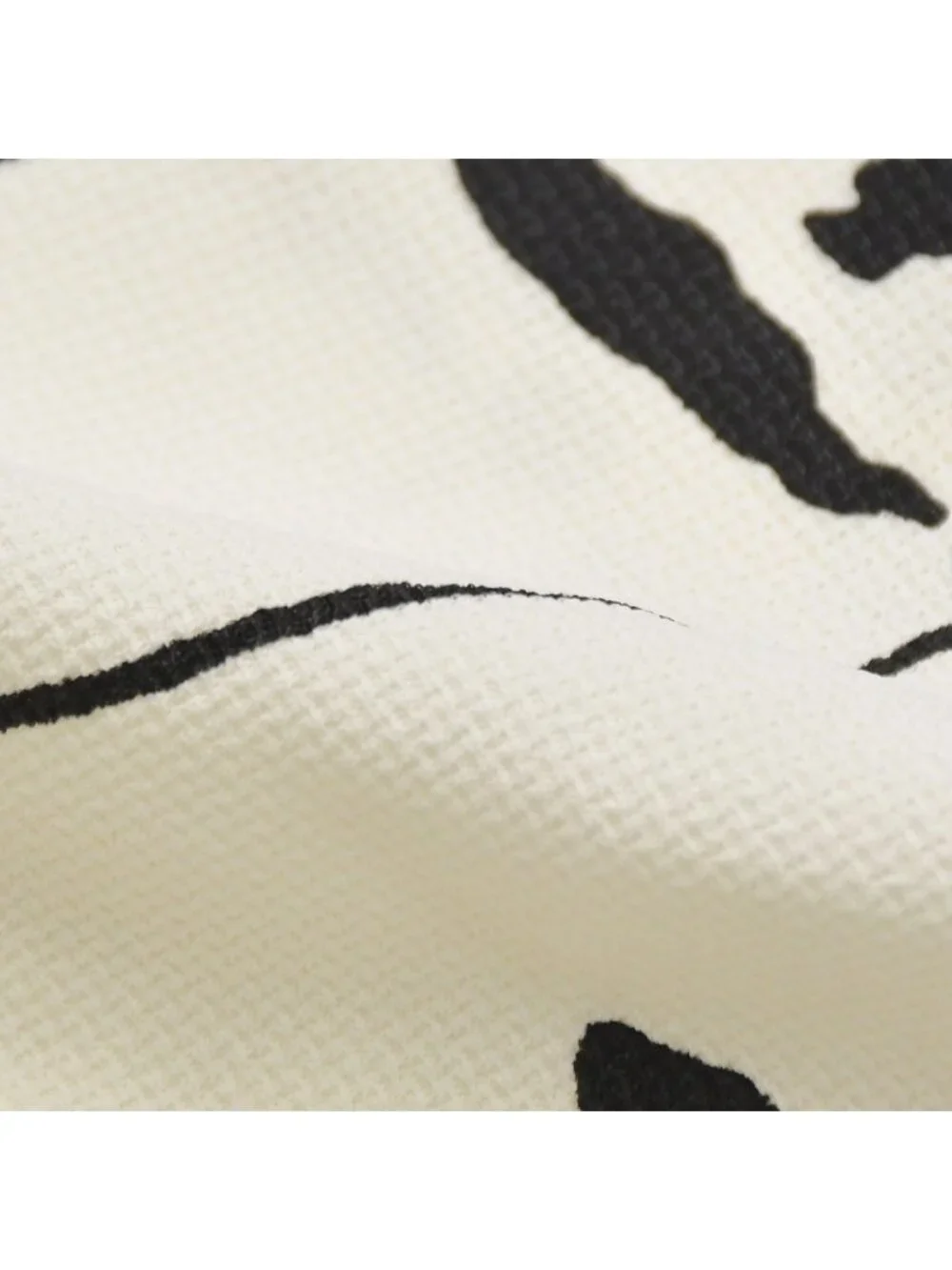 Chanel Mini Dress CC Logo Dragonfly Motif White Black Vintage 4 40